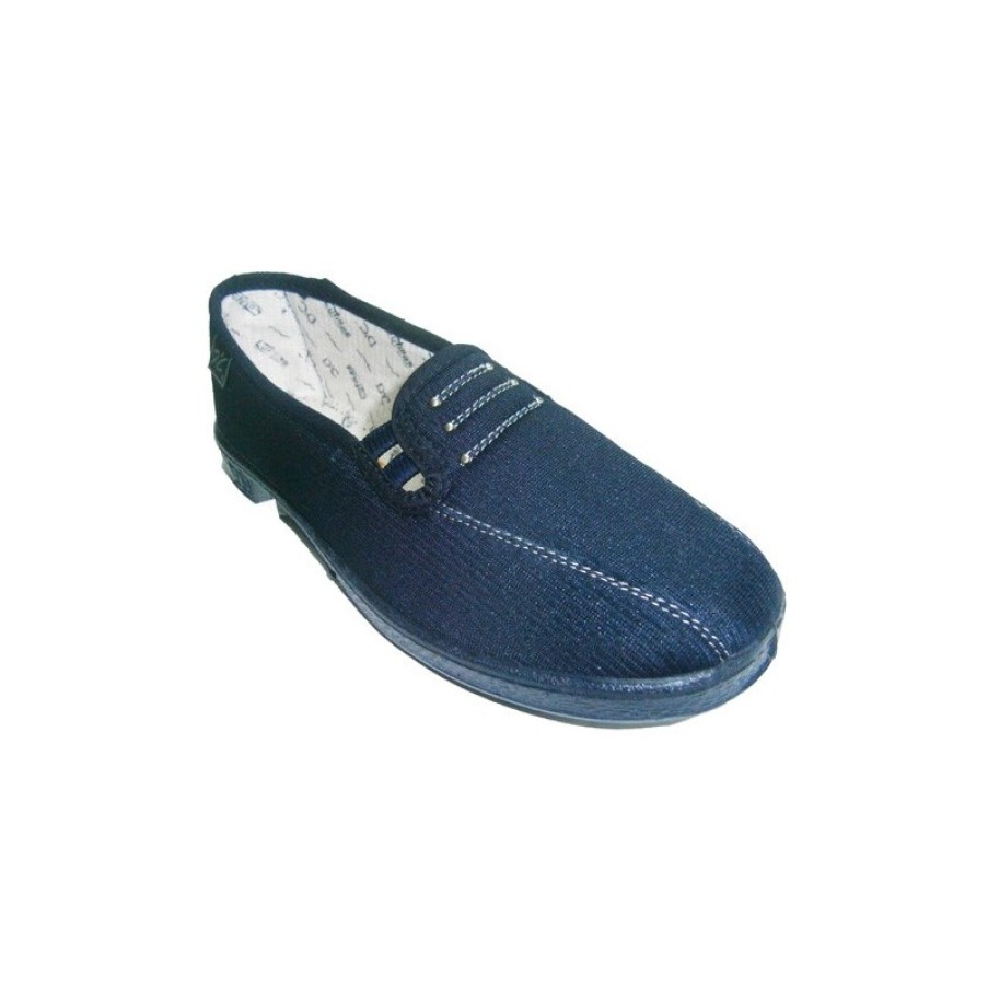 Women Slippers Doctor Cutillas | Flat Shoe With Rubber Sides For Comfortable Doctor Cutillas In Navy Blue Model 53609