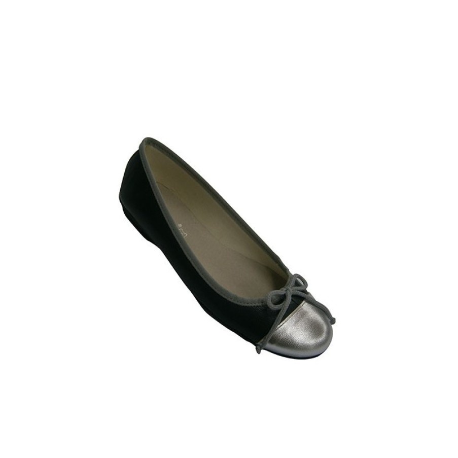 Women Slippers Andinas | Classical Ballet Flats Woman Andinas In Navy Blue Model T954