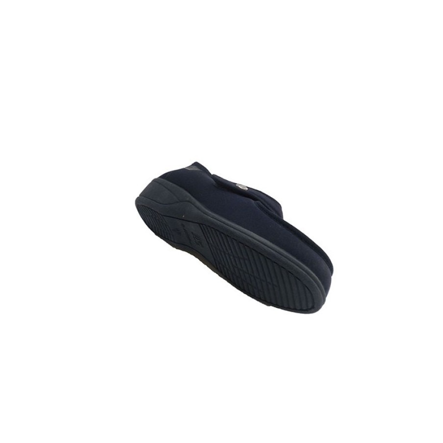 Women Slippers Doctor Cutillas | Velcro Shoes Very Delicate Feet Doctor Cutillas In Navy Blue Model 1900