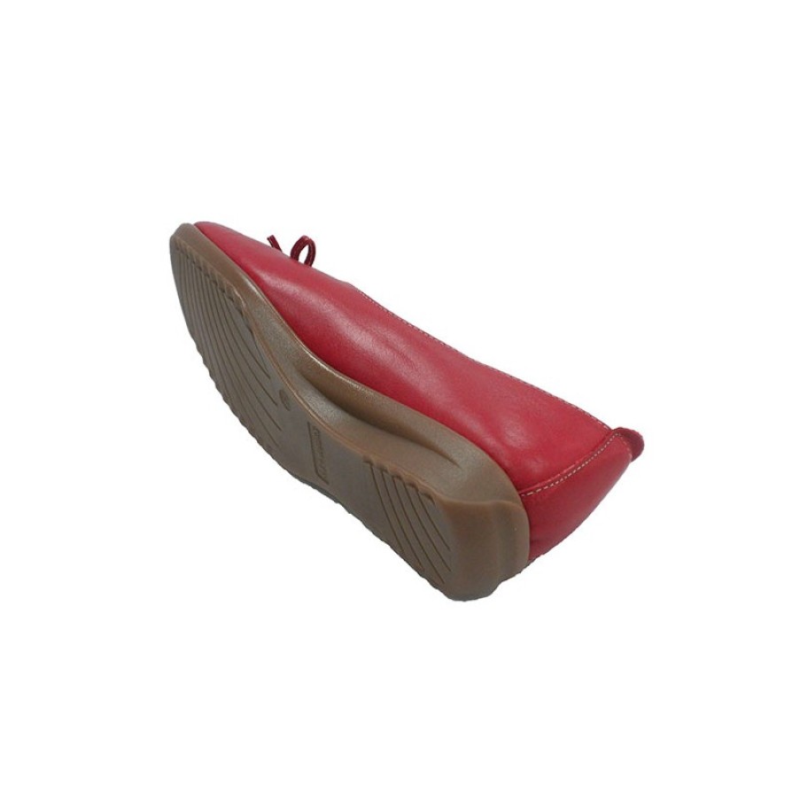 Women Slippers 48 Hours | Women'S Closed Shoe With Instep Bow 48 Hours In Red Model I6856