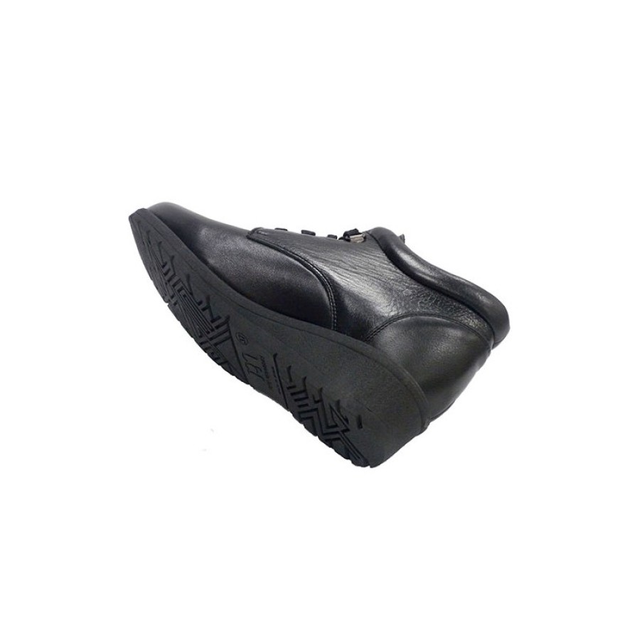 Women Slippers Pepe Menargues | Women'S Laced Boot Pepe Menargues In Black Model 400