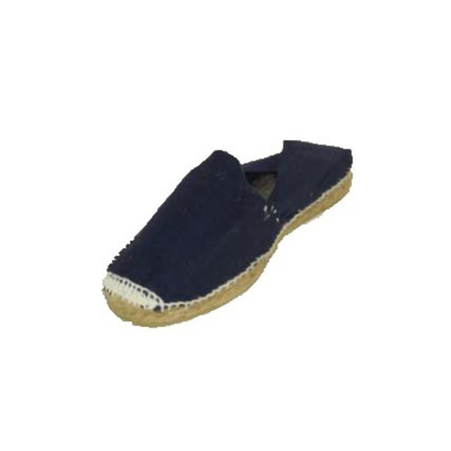 Women Slippers Made in Spain | Alpargatas Flat Esparto Made In Spain In Black Model 3