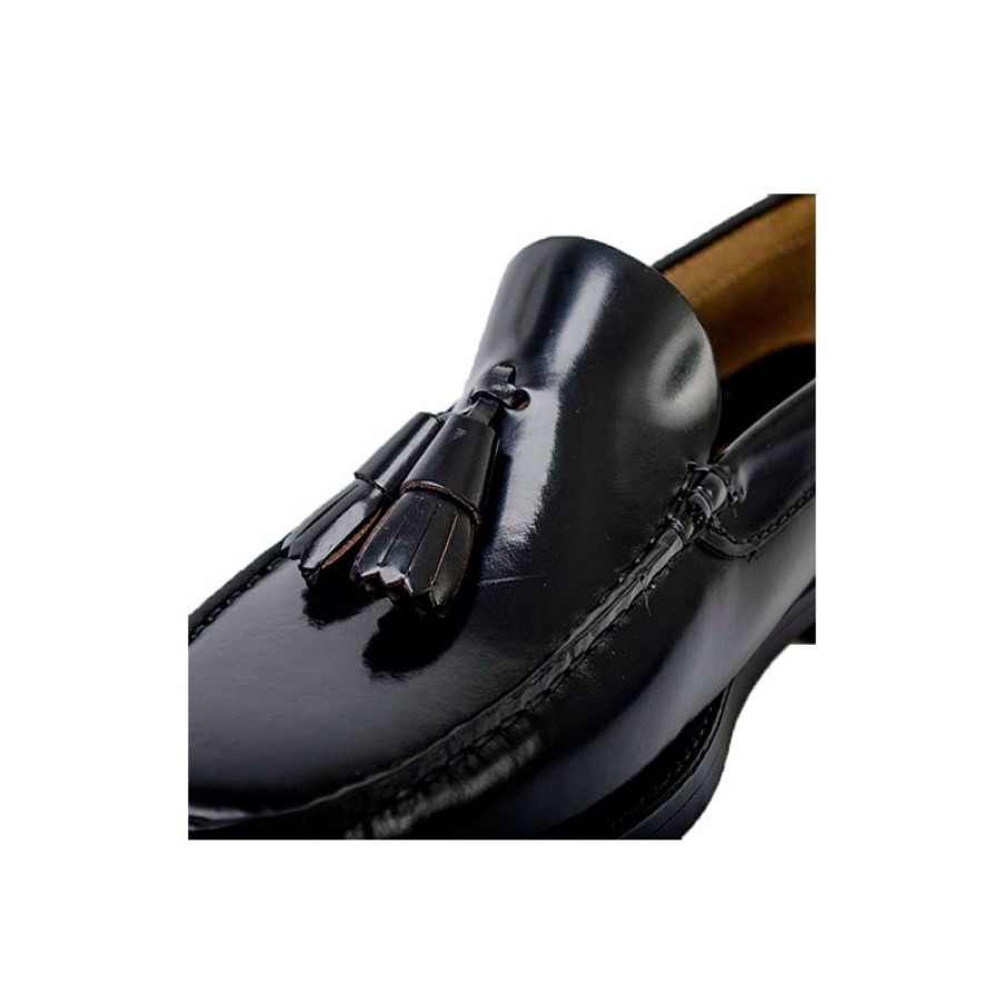 Men Shoes Edward´s | Castellanos Tassels Rubber Sole Edward´S In Black Model 53678