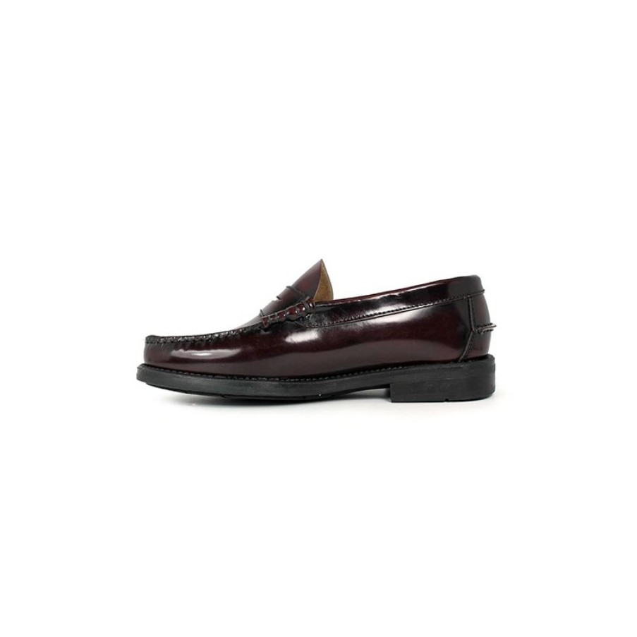 Men Shoes Edward´s | Castellanos Rubber Soles Edward´S In Bordeaux Model Hn 190