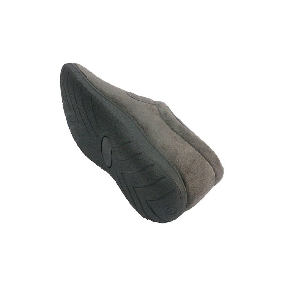 Men Shoes Doctor Cutillas | Very Comfortable Closed Man Velcro Shoes Doctor Cutillas In Gray Model 1519