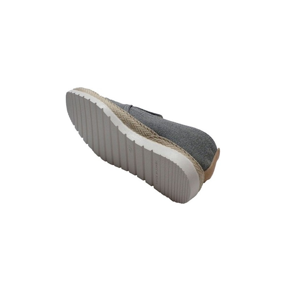 Men Shoes Calzamur | Men'S Shoe Hemp Edge Leather Insole Calzamur In Gray Model 730