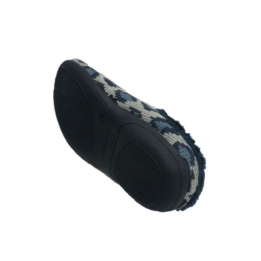 Women Slippers Muñoz y Tercero | Women'S Sneakers Open Behind Munoz Y Tercero In Navy Blue Model 673