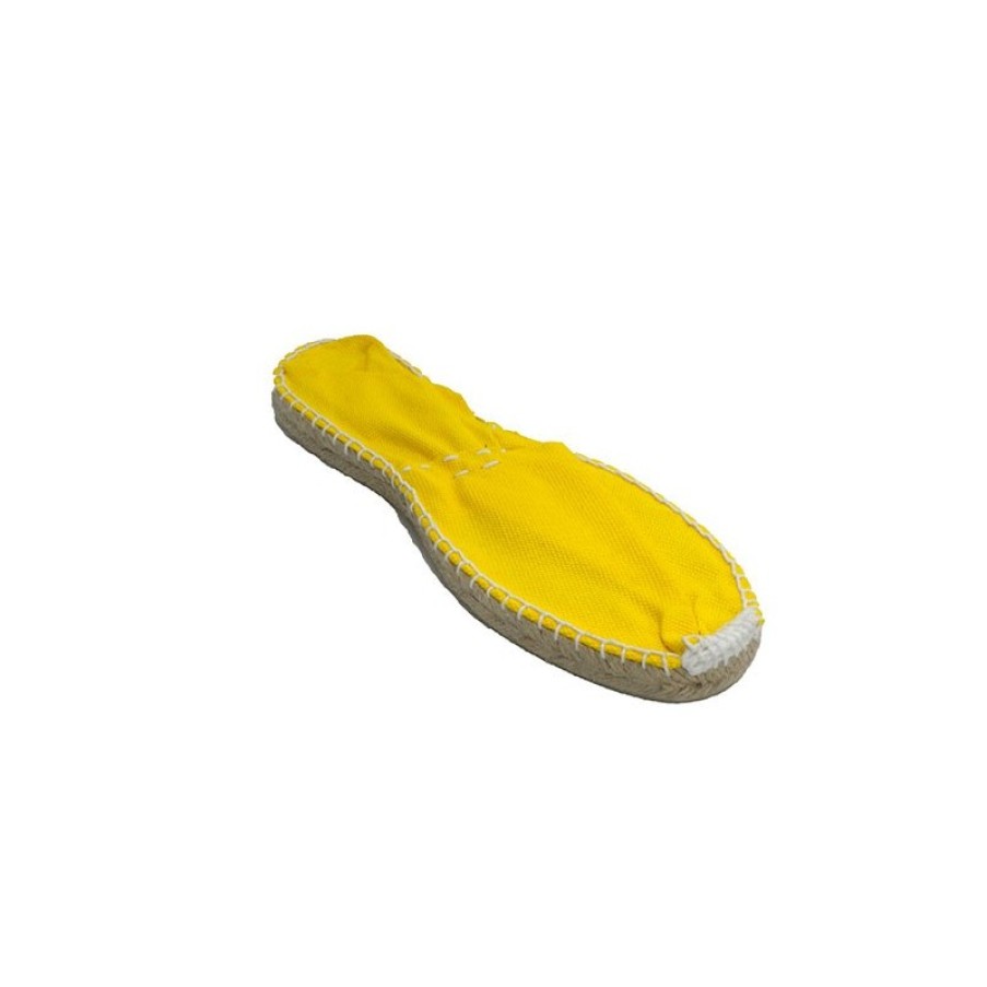 Women Slippers Made in Spain | Alpargatas Flat Esparto Made In Spain In Yellow Model 142105