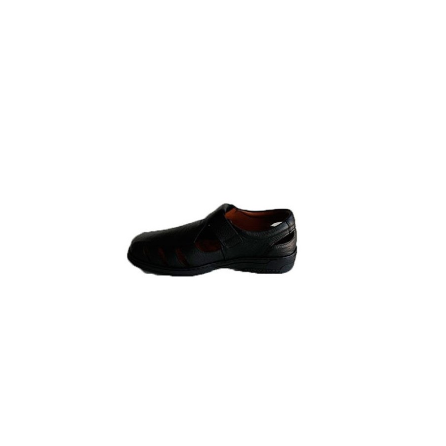 Men Shoes Primocx | Special Men'S Sandals For Very Comfortable Diabetics Primocx In Black Model