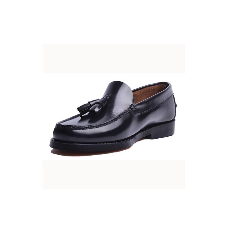 Men Shoes Edward´s | Castellanos With Tassels Edward´S In Black Model 3001