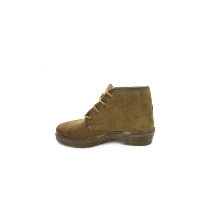 Men Shoes Segarra | Suede Boot Laces Work Segarra In Camel Model