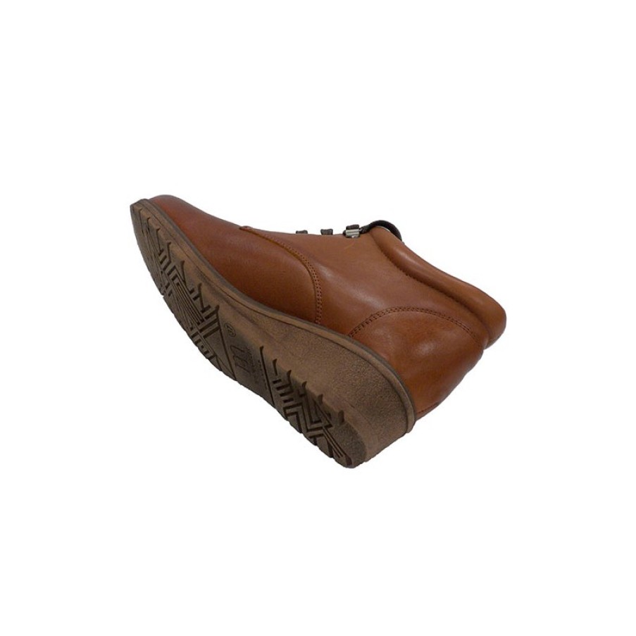 Women Slippers Pepe Menargues | Women'S Laced Boot Pepe Menargues In Leather Model 730