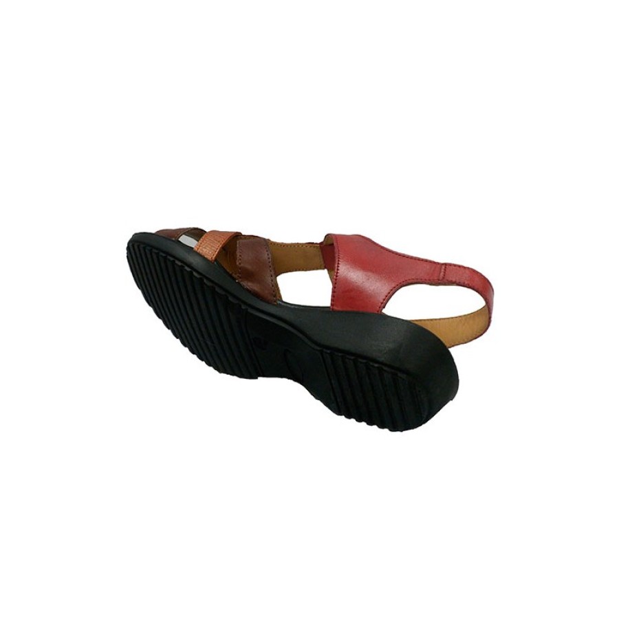 Women Slippers Doctor Cutillas | Sandal Woman Very Soft And Comfortable Doctor Cutillas In Red Model 917102