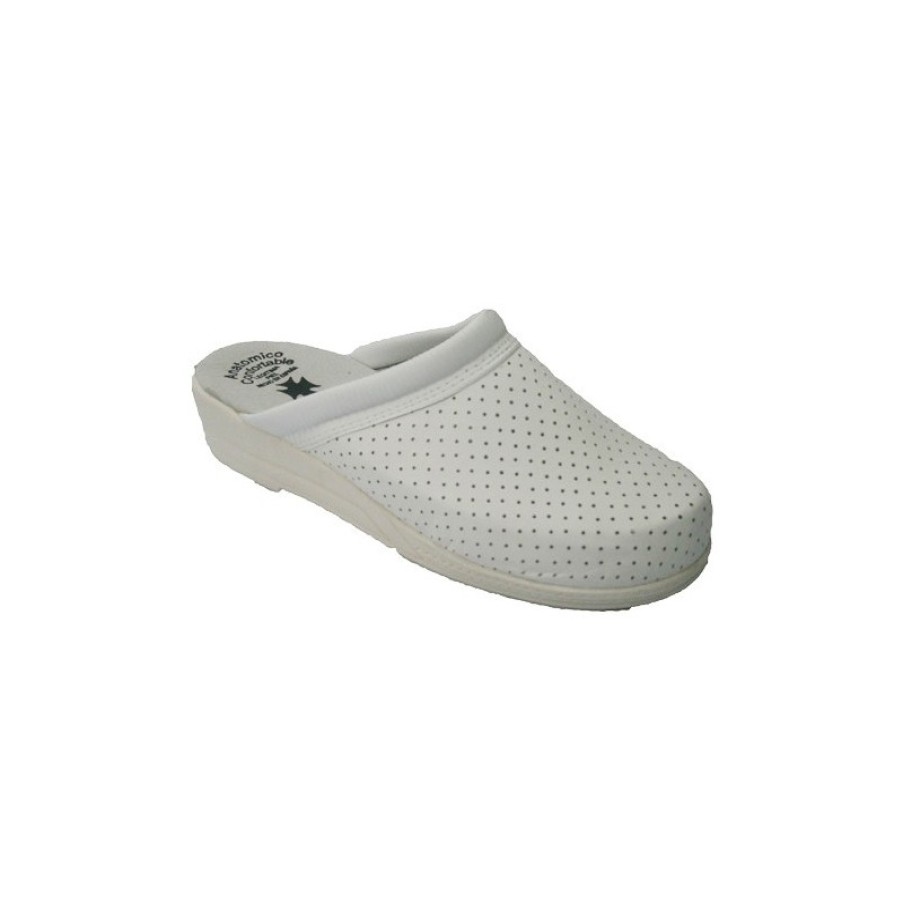 Women Slippers Otro | Clog Single Lady Otro In White Model 14396