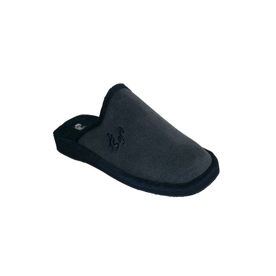 Men Shoes Andinas | Thongs Combined With Another Tone Trim On Very Soft Ground Andinas In Navy Blue Model 2004