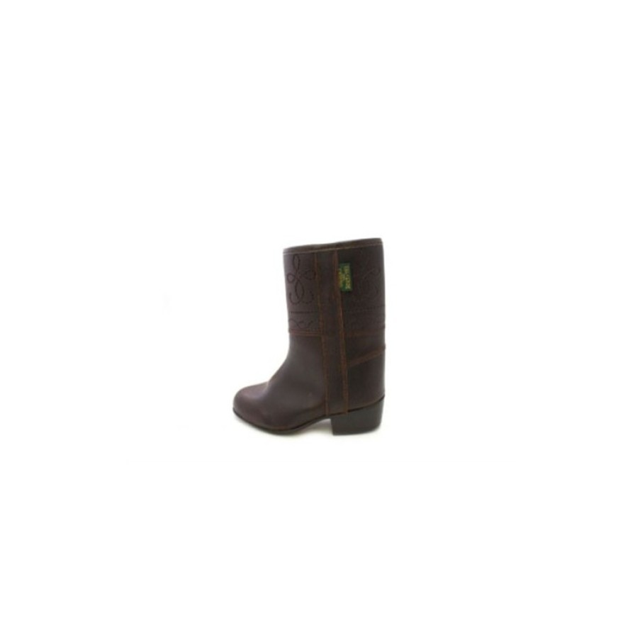 Women Slippers Danka | Boot Prints Jacket Girl Danka In Brown Model T1506