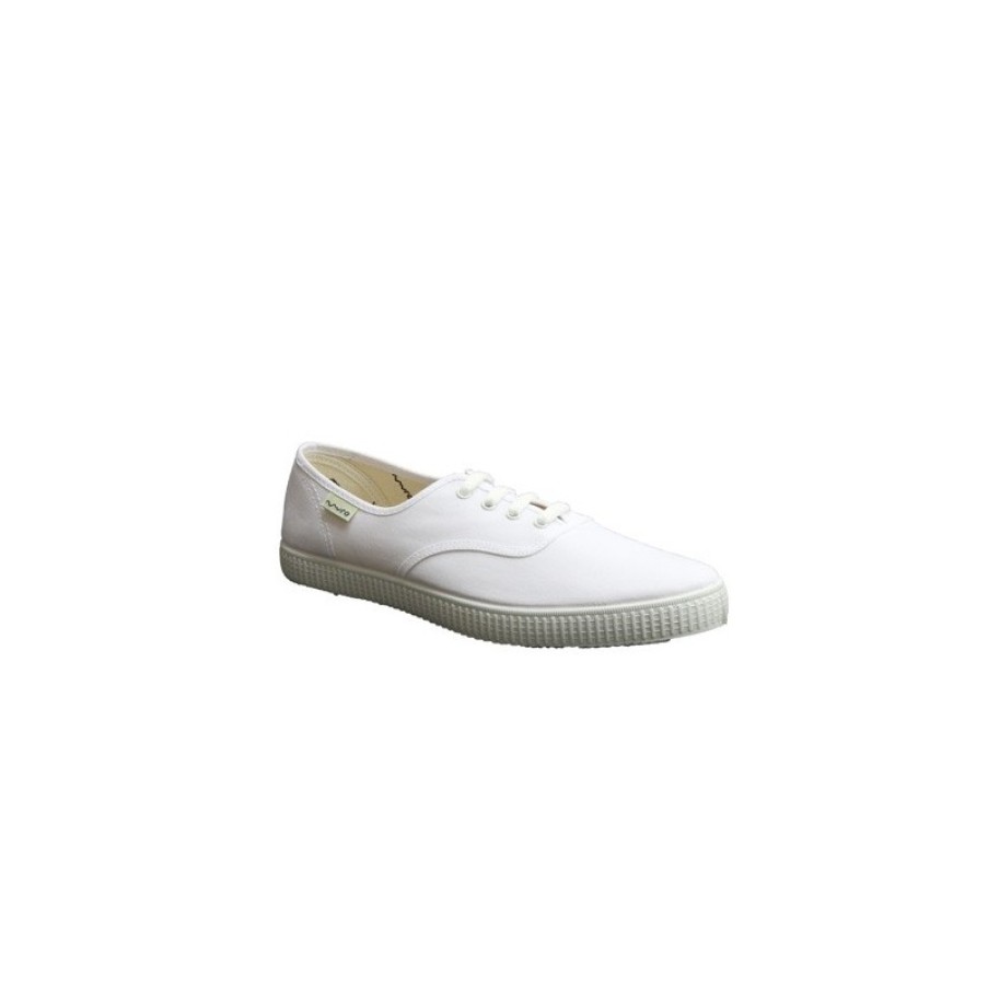 Men Shoes Muro | Canvas Sneakers Muro In White Model 250