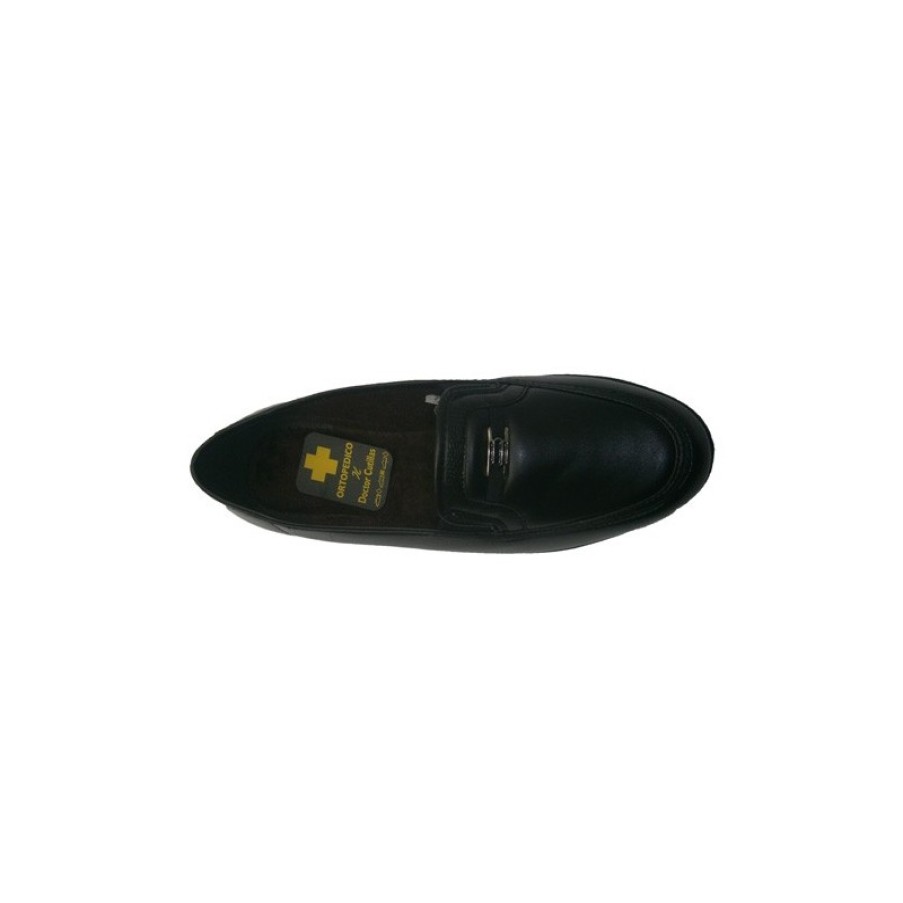 Women Slippers Doctor Cutillas | Lycra Shoe With Rubber Blade On The Sides Doctor Cutillas In Black Model 28