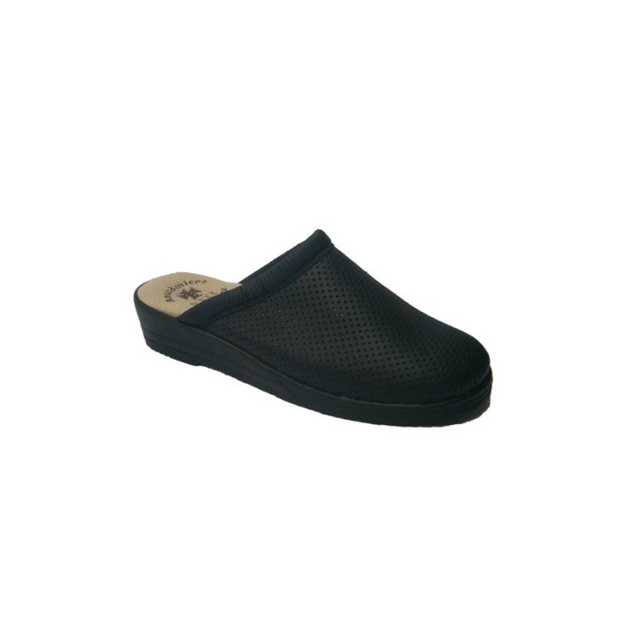 Women Slippers Otro | Clog Single Lady Otro In Navy Blue Model 14319